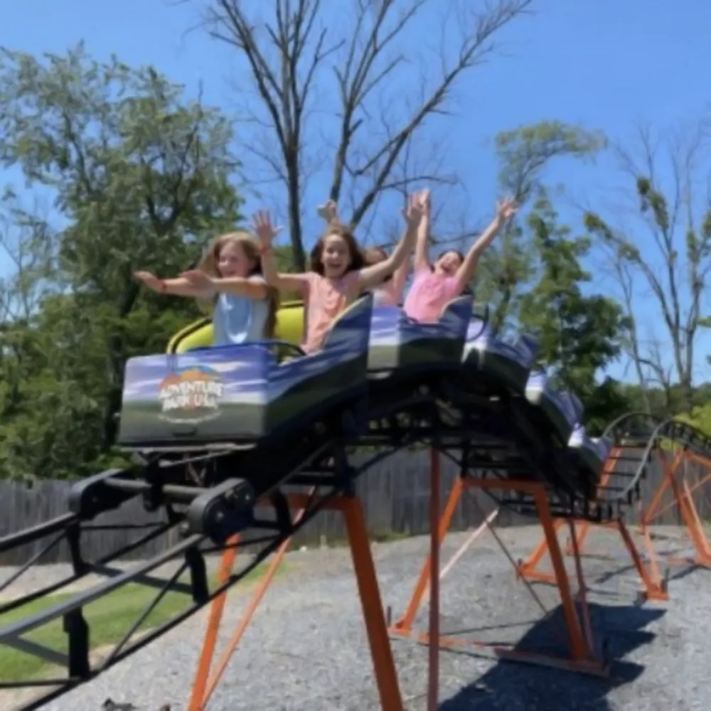 Tumbleweed Kiddie Coaster at Adventure Park USA