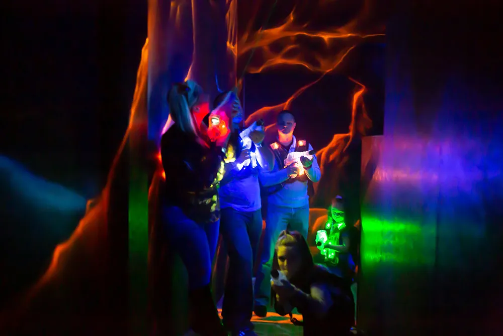 West World Laser Tag at Adventure Park USA
