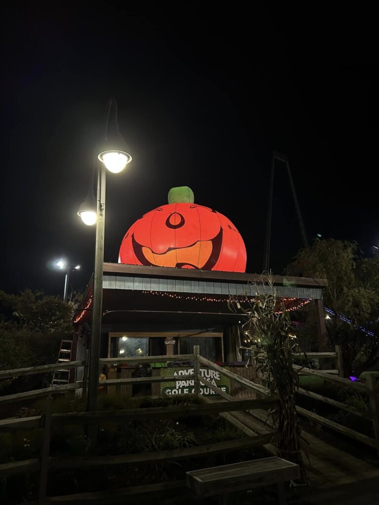 Spooky Golf at Adventure Park USA